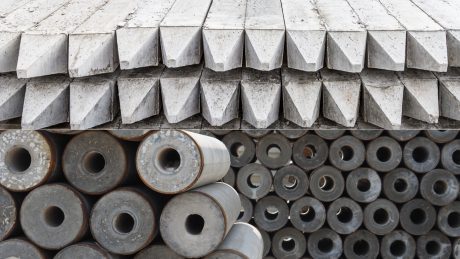 reinforced concrete piles